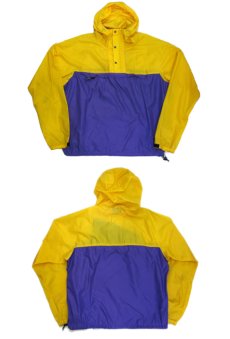 画像4: "Patagonia" Nylon Hooded Jacket　Yellow / Purple　size L (表記 L) (4)