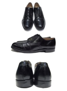 画像2: 1960's Plain Toe Leather Shoes　BLACK　size 11C (約 28cm) (2)
