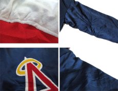 画像5: 1980-90's "Felco" Nylon Stadium Jacket "Angels" -made in U.S.A-　Navy / Red　size M (表記 M) (5)