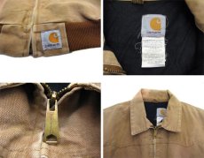 画像3: "Carhartt" Brown Duck Zip Up Jacket　Brown　size M - L (表記 XL Regular ) (3)