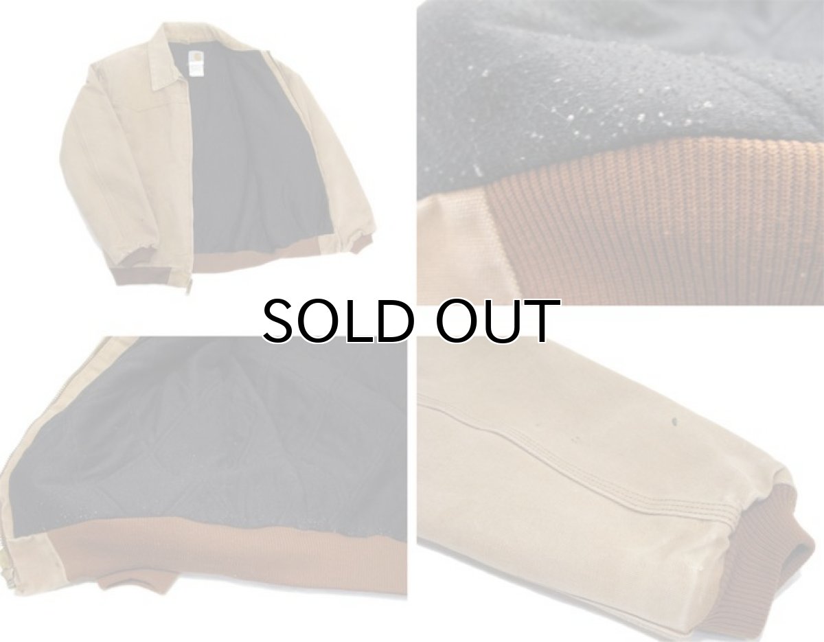 画像5: "Carhartt" Brown Duck Zip Up Jacket　Brown　size M - L (表記 XL Regular ) (5)