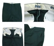 画像4: 1980's "Dickies" Chinos Trousers Dead Stock -made in U.S.A-　GREEN　size 30 / 31 (4)