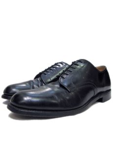 画像1: 1960's Plain Toe Leather Shoes　BLACK　size 11C (約 28cm) (1)