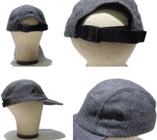画像3: NEW "NewYorkHat " Wool Tracker Cap  made in USA　Charcoal Grey (3)