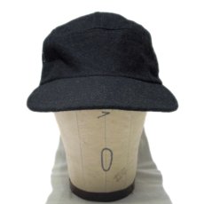 画像1: NEW "NewYorkHat "Wool Tracker Cap  made in USA　BLACK (1)