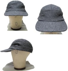 画像2: NEW "NewYorkHat " Wool Tracker Cap  made in USA　Charcoal Grey (2)