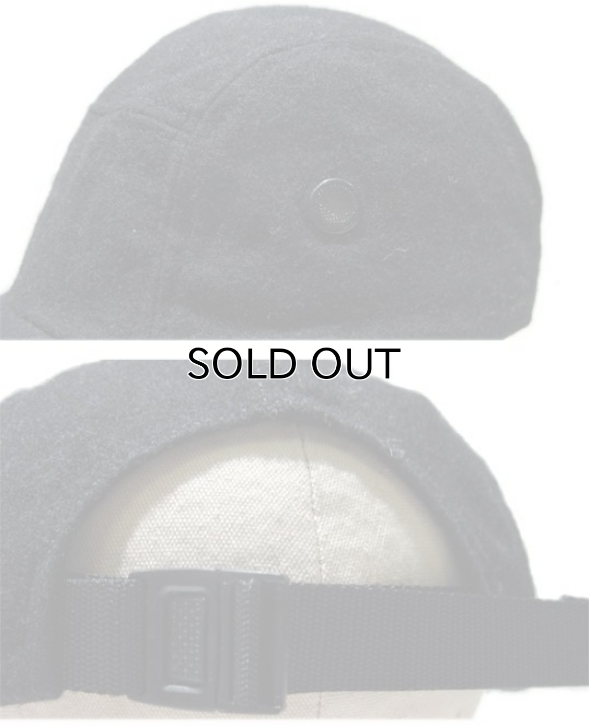 画像4: NEW "NewYorkHat "Wool Tracker Cap  made in USA　BLACK (4)