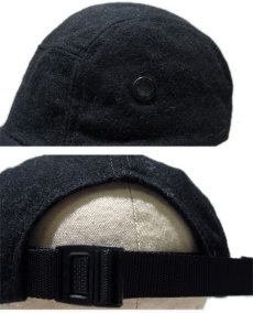 画像4: NEW "NewYorkHat "Wool Tracker Cap  made in USA　BLACK (4)