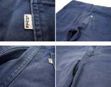 画像5: 1970's Levi Strauss & Co. Lot : 519 Cotton Twill Straight Trousers　Fade Navy　size w 31.5 inch (表記 w31 x L34) (5)