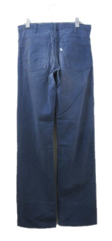 画像2: 1970's Levi Strauss & Co. Lot : 519 Cotton Twill Straight Trousers　Fade Navy　size w 31.5 inch (表記 w31 x L34) (2)