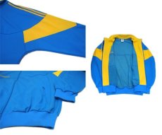 画像5: 1980's "adidas" Jersey Jog Top's made in West Germany　Sax Blue / Yellow　size L  (表記 52) (5)