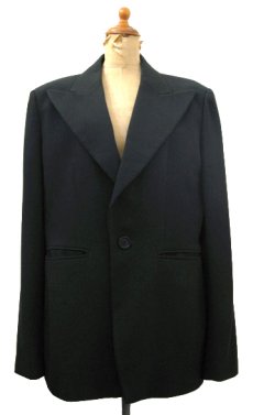 画像1: "DIRK BIKKEMBERGS" Design Tailored Jacket -made in ITALY-　Deep Green　size M - L (表記 48) (1)