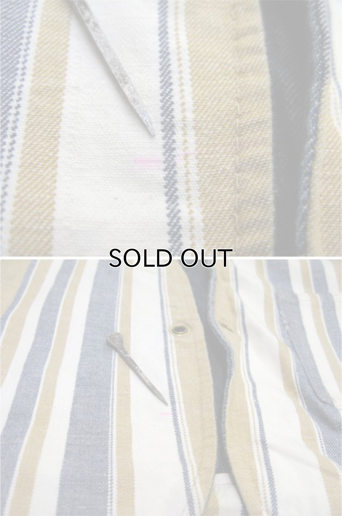 画像3: 1970's "Levi's" Reversible Vest　Denim / Multi Stripe　size S  (表記 無し) (3)