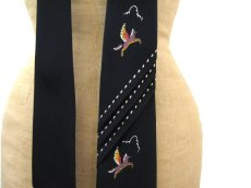 画像4: 1950's PENNEY'S "TOWN CRAFT" Regular Tie　color : BLACK (4)