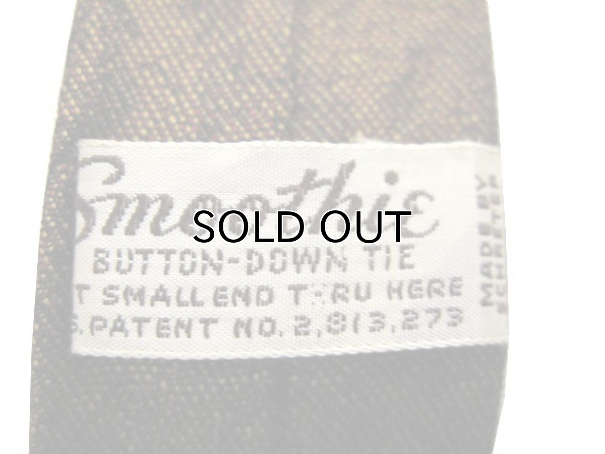 画像3: ~1960's "Smoothie" Narrow Tie color : BROWN (3)