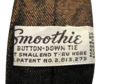 画像3: ~1960's "Smoothie" Narrow Tie　color : BROWN (3)