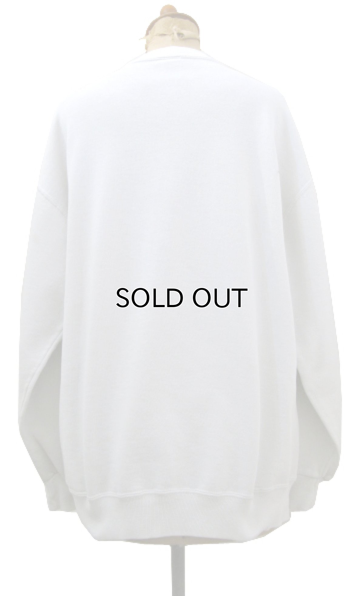 画像2: 1980's Jerzees "SALTIMBANCO" Sweat Shirts made in USA　White　size M (表記 L) (2)