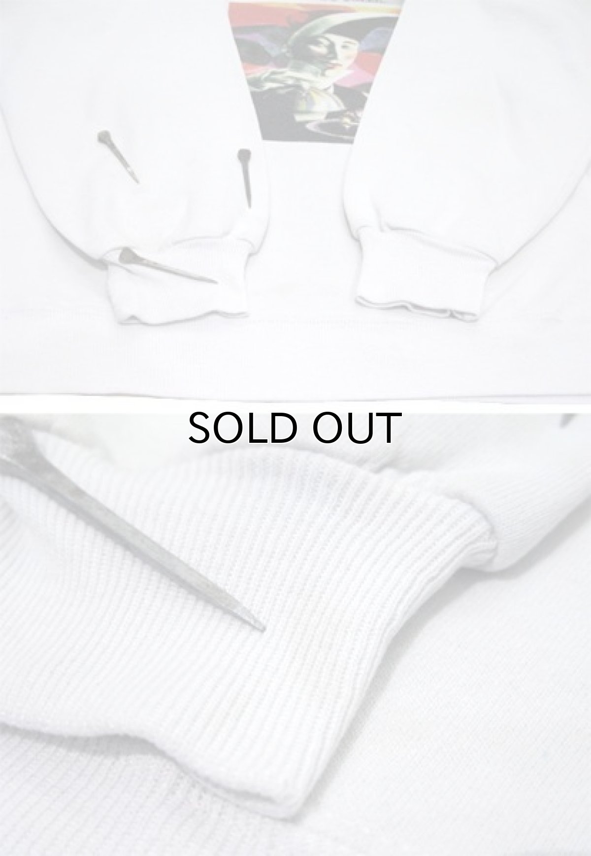 画像4: 1980's Jerzees "SALTIMBANCO" Sweat Shirts made in USA　White　size M (表記 L) (4)