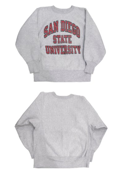 画像1: 1990's "Champion" Reverse Weave Sweat　GREY　size M (表記 M)