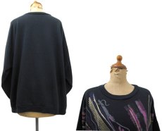 画像3: 1990's "Tee Dee's" Design Sweat Shirts -made in USA-　BLACK　size M (表記 M) (3)