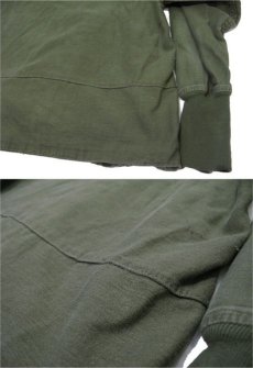 画像3: 1970's US Military Chemical Protect Linner Shirts　OLIVE　size M (表記 M) (3)