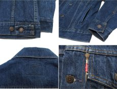 画像4: 1990's  Levi's 70506 Denim Jacket 4-Pockets　Blue Denim　size M  (表記 36) (4)