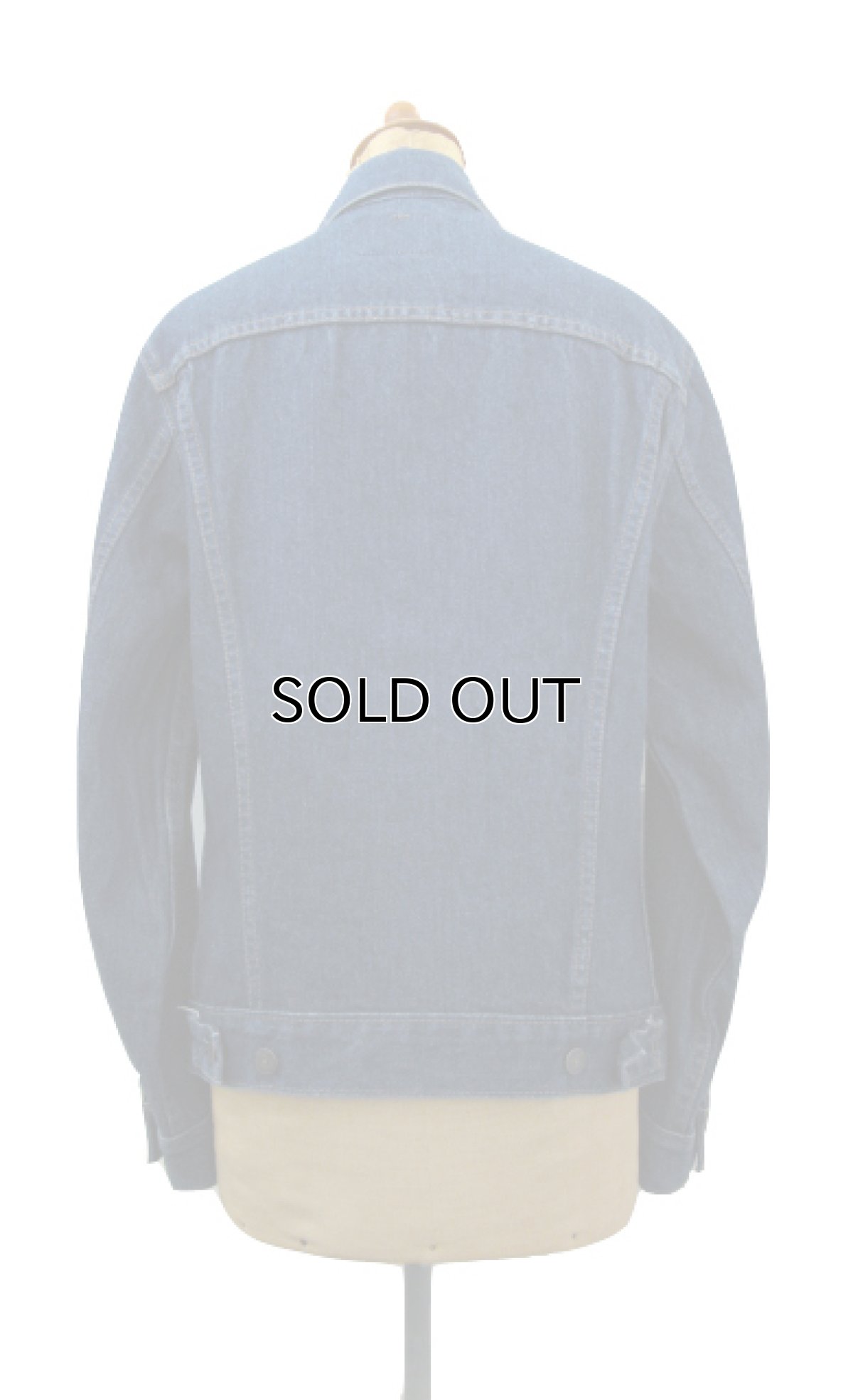 画像2: 1990's  Levi's 70506 Denim Jacket 4-Pockets　Blue Denim　size M  (表記 36) (2)