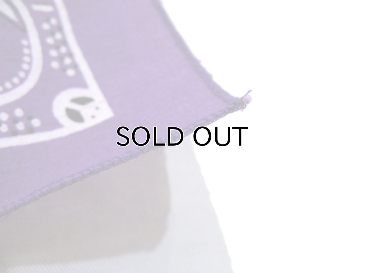画像3: Grateful Dead Bandana "Bear"　Purple　55cm x 55cm (3)