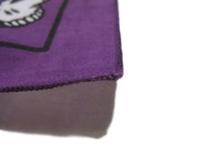 画像5: Grateful Dead Bandana "Rose"　Purple　55cm x 55cm (5)