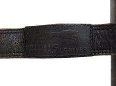 画像5: ~1980's "Wolf Leather" Leather Design Back Pack　Dark Brown (5)