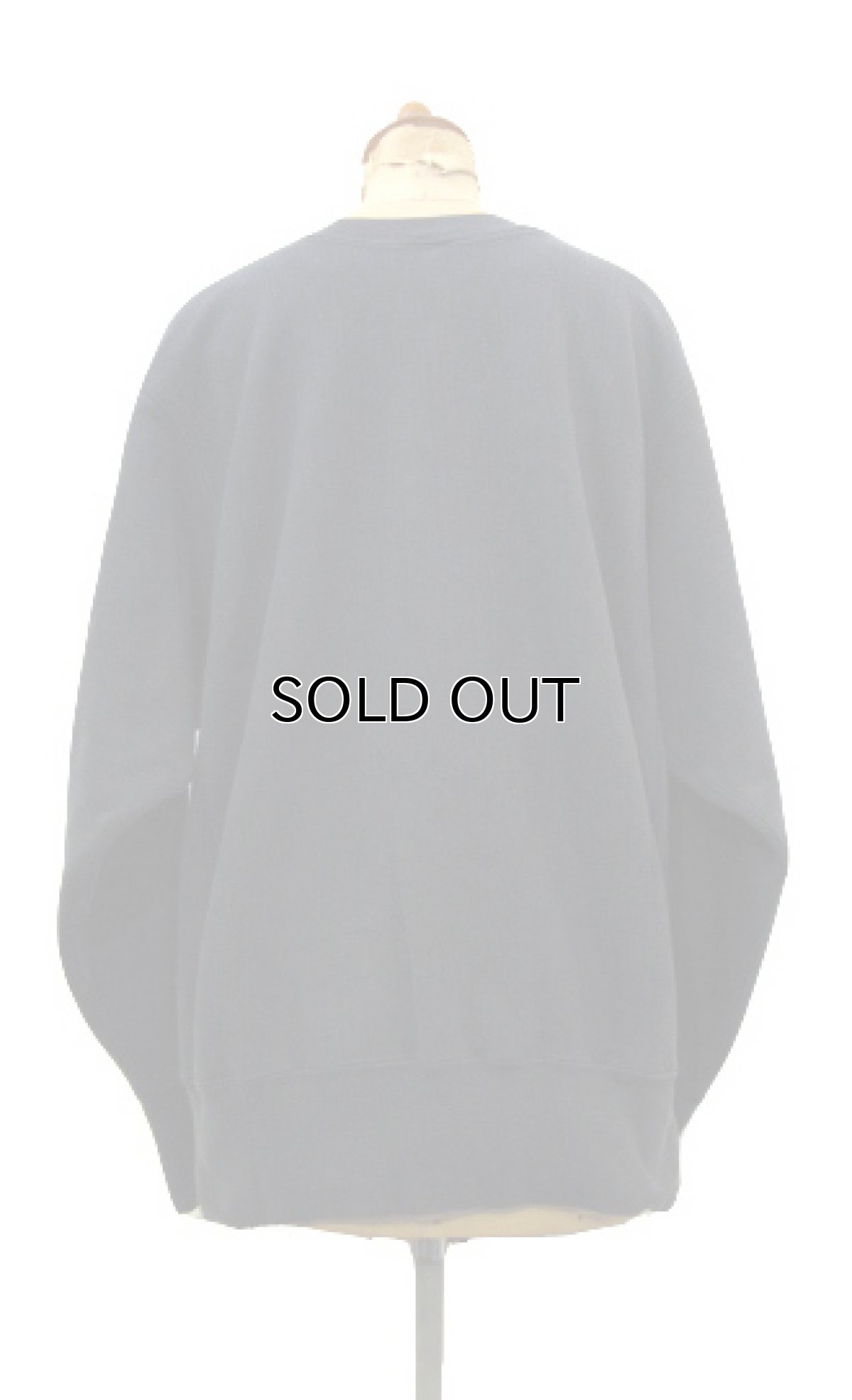 画像2: 1990's Champion Reverse Weave Sweat "Logo" BLACK size M - L (表記 L) (2)