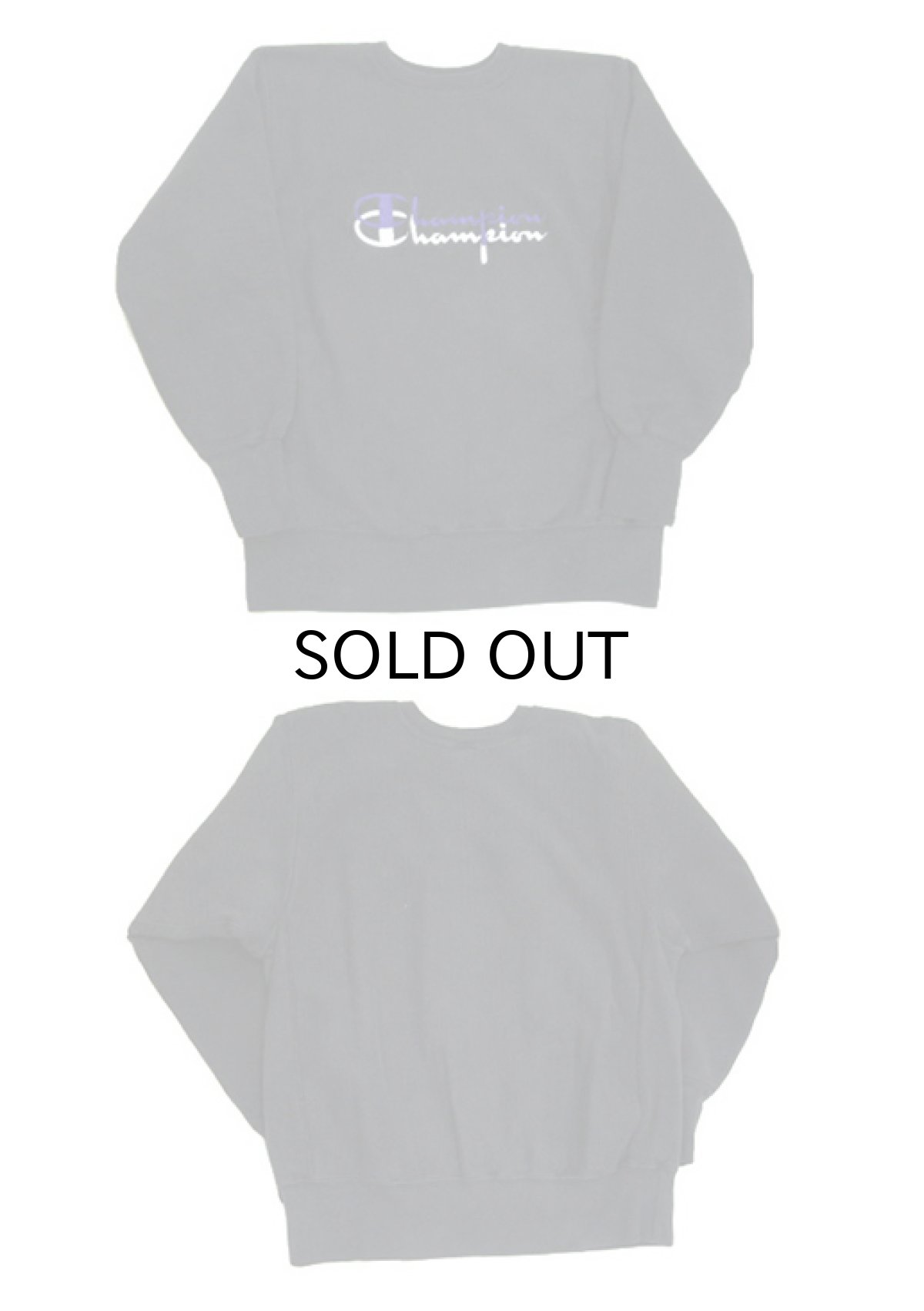 画像4: 1990's Champion Reverse Weave Sweat "Logo" BLACK size M - L (表記 L) (4)