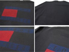画像5: 1980's~ BVD Crew Neck Print Sweat Shirts　BLACK　size L (表記 XL) (5)