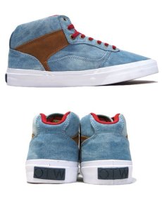 画像2: NEW VANS "OTW" Middle-Cut Sneaker　Light Blue / Red / Camel　size 10.5 (2)