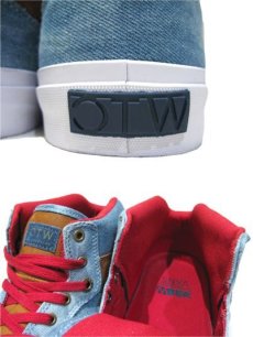 画像5: NEW VANS "OTW" Middle-Cut Sneaker　Light Blue / Red / Camel　size 10.5 (5)