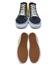 画像3: NEW VANS "Hi-Top" Suede / Canvas Sneaker　Yellow / Navy　size US 10 (3)
