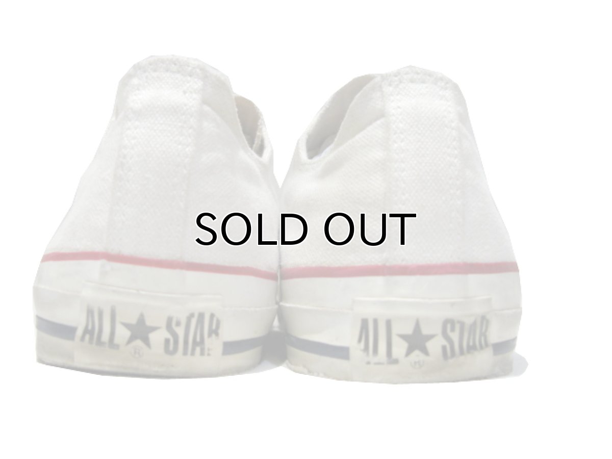 画像3: 1990's Converse "ALL STAR" Low Canvas Sneaker made in U.S.A Natural  size 12 (30.5 cm) (3)