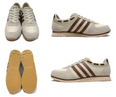 画像2: 1980's "SKIPS by Montgomery Ward" Low-Cut Sneaker Dead Stock　made in TAIWAN　Beige / Red Brown　size 10.5 (28.5 cm) (2)