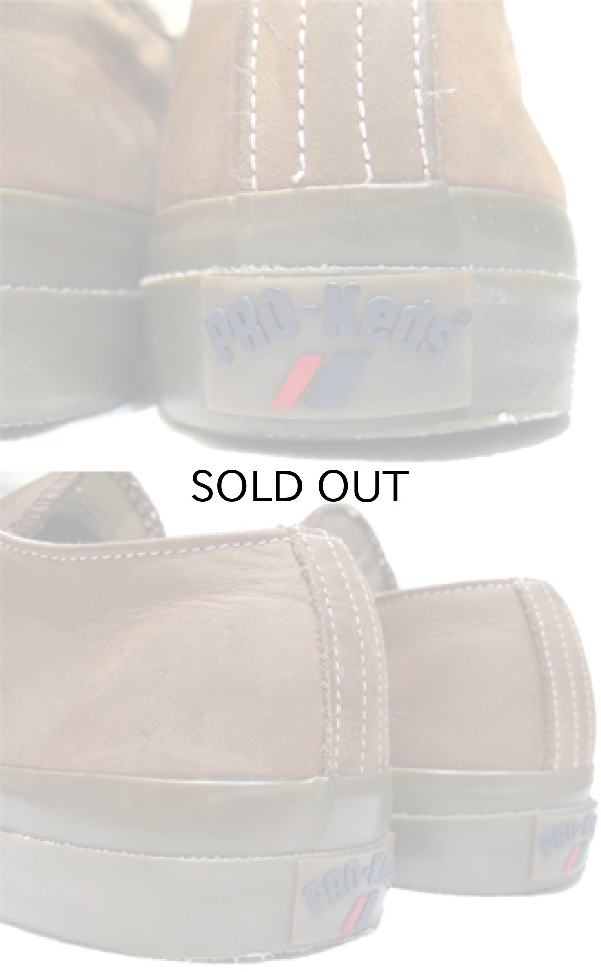 画像4: Pro-Keds Low-Cut Leather Sneaker BROWN size 10 (28 cm) (4)