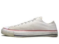 画像2: 1990's Converse "ALL STAR" Low Canvas Sneaker made in U.S.A　Natural 　size 12 (30.5 cm) (2)