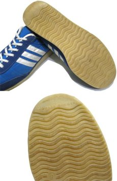 画像3: 1980's USA Nylon x Suede Running Shoes　BLUE　size  9 (27 cm) (3)