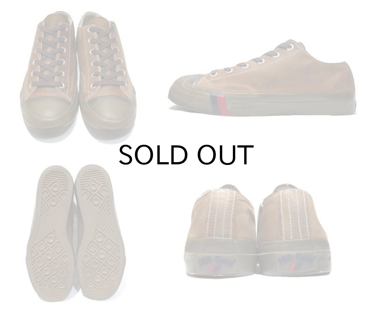 画像2: Pro-Keds Low-Cut Leather Sneaker BROWN size 10 (28 cm) (2)