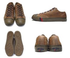 画像2: Pro-Keds Low-Cut Leather Sneaker　BROWN　size 10 (28 cm) (2)