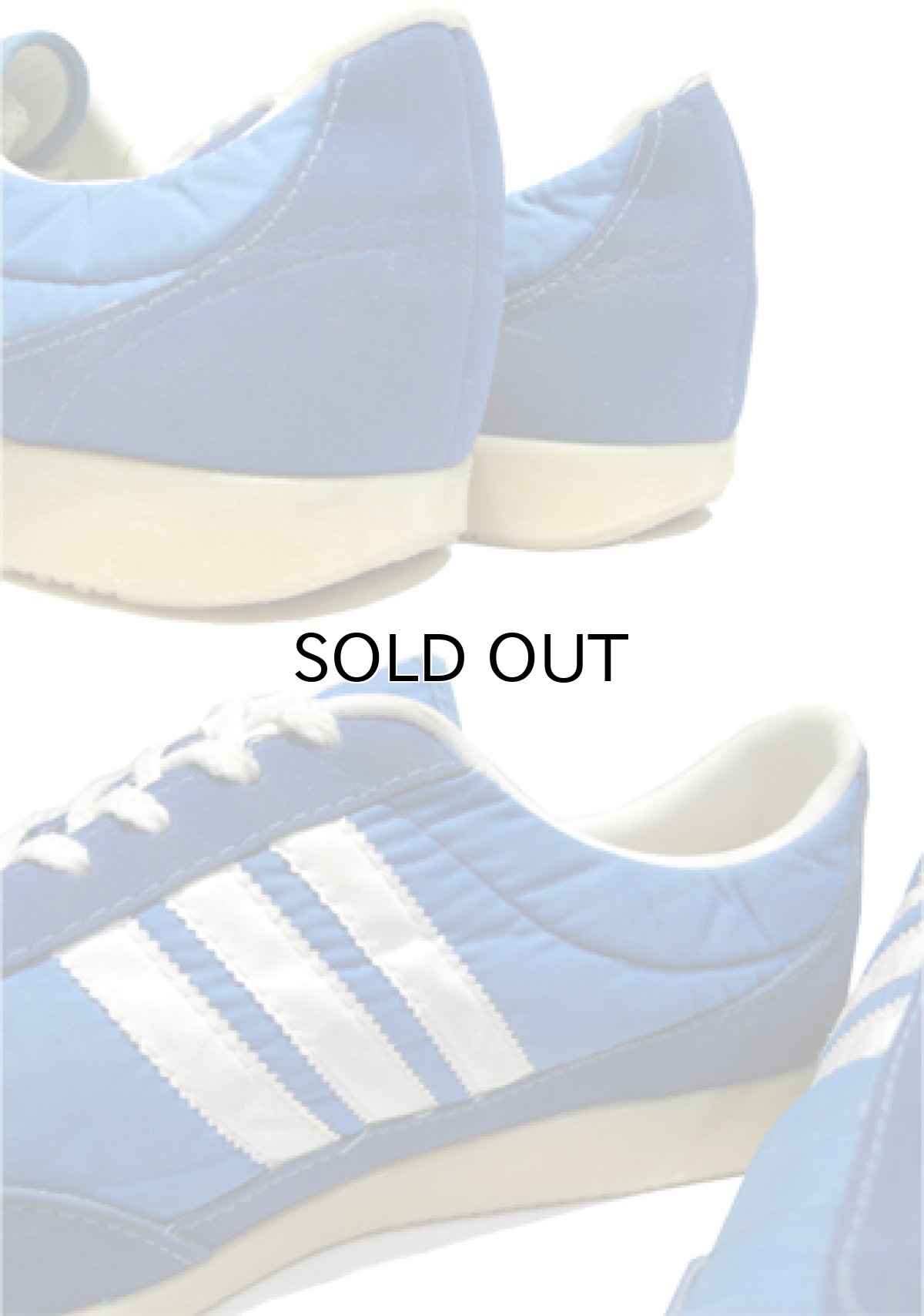 画像5: 1980's USA Nylon x Suede Running Shoes　BLUE　size  9 (27 cm) (5)
