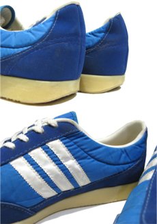 画像5: 1980's USA Nylon x Suede Running Shoes　BLUE　size  9 (27 cm) (5)