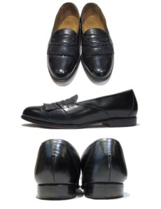 画像2: Johnston & Murphy "ARISTOCRAFT" Quilt Loafer -made in USA-　Black　size 8D (26 cm) (2)