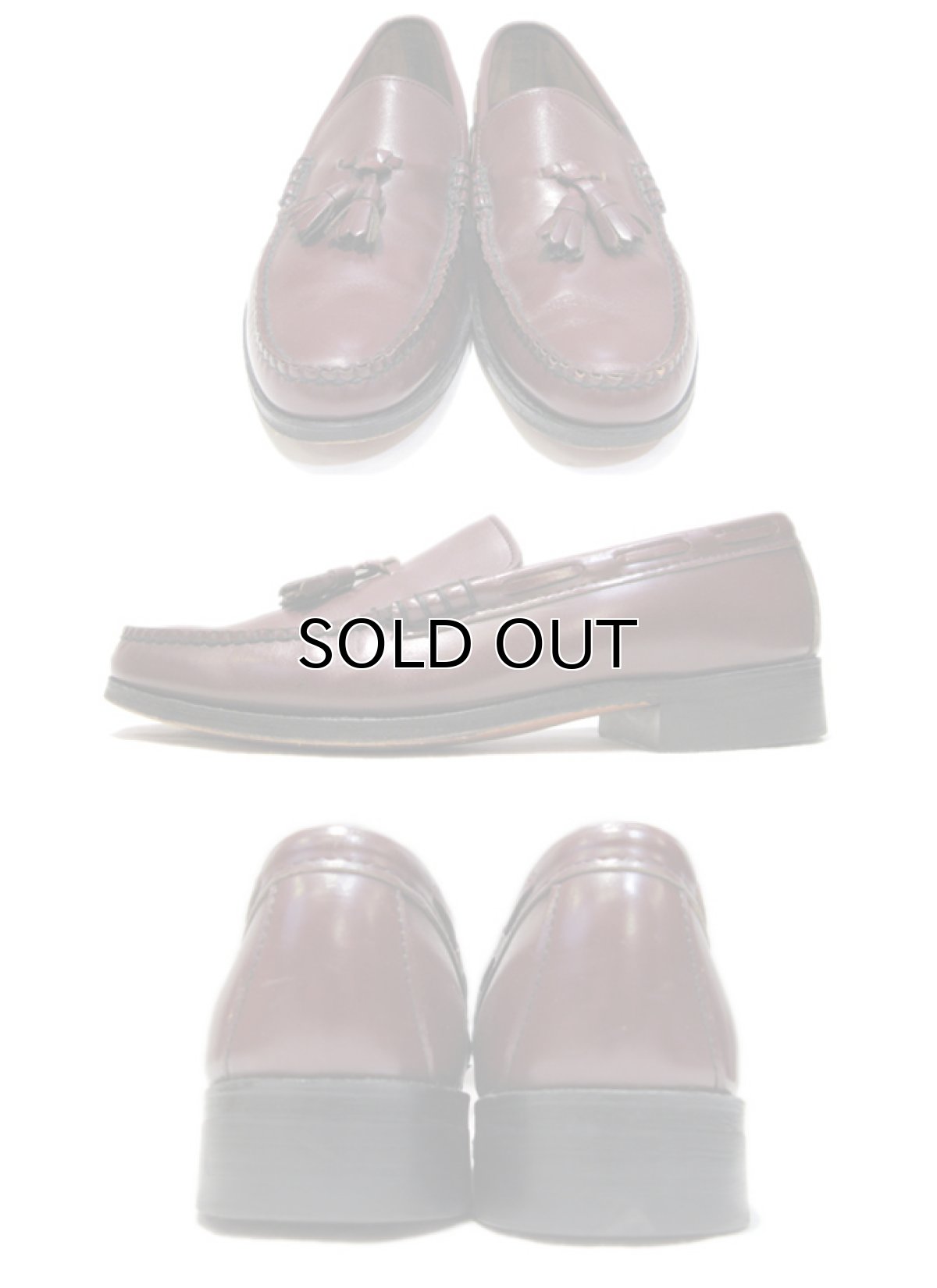 画像2: OLD Church's Tassel Loafer　BROWN　size 8.5 N (25.5cmぐらい) (2)