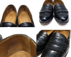 画像4: Johnston & Murphy "ARISTOCRAFT" Quilt Loafer -made in USA-　Black　size 8D (26 cm) (4)