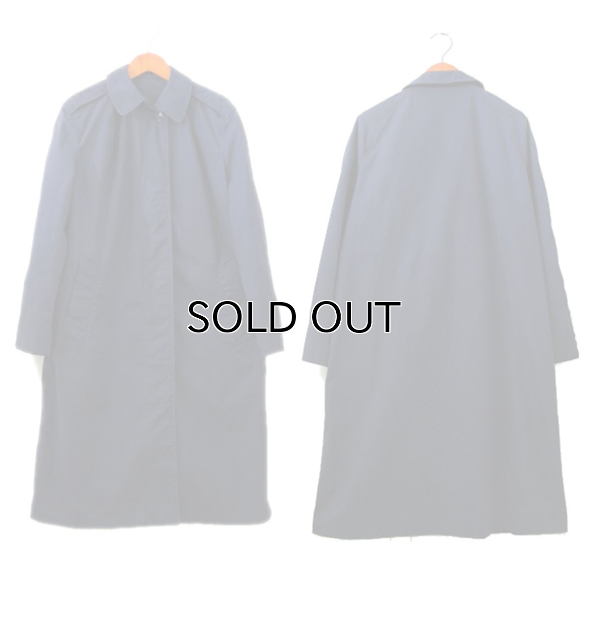 画像3: 1980's U.S.Military Soutien Collar Single Coat　Navy　size S (表記 12R) (3)