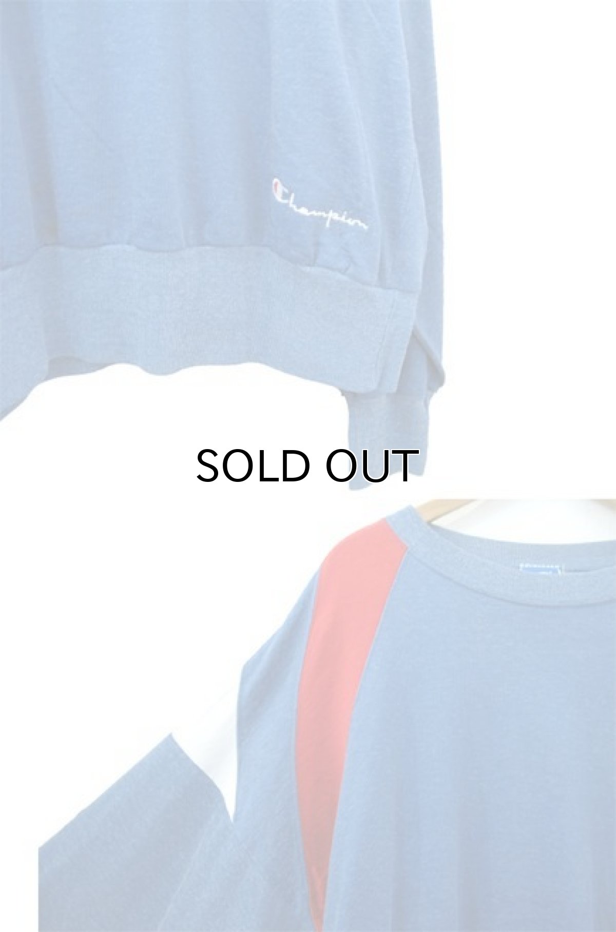 画像3: 1990's Champion L/S Jersey Shirts -made in USA-　Blue / Red / White　size M - L (表記 L) (3)